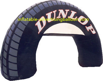 Customized 210D Oxford Fabric Inflatable Arch / Balok Gerbang Inflatable Untuk Pernikahan