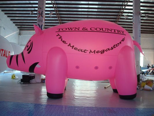 Inflatable Lighting 3 Meters Custom Shaped Balloons 0.25mm PVC Material
